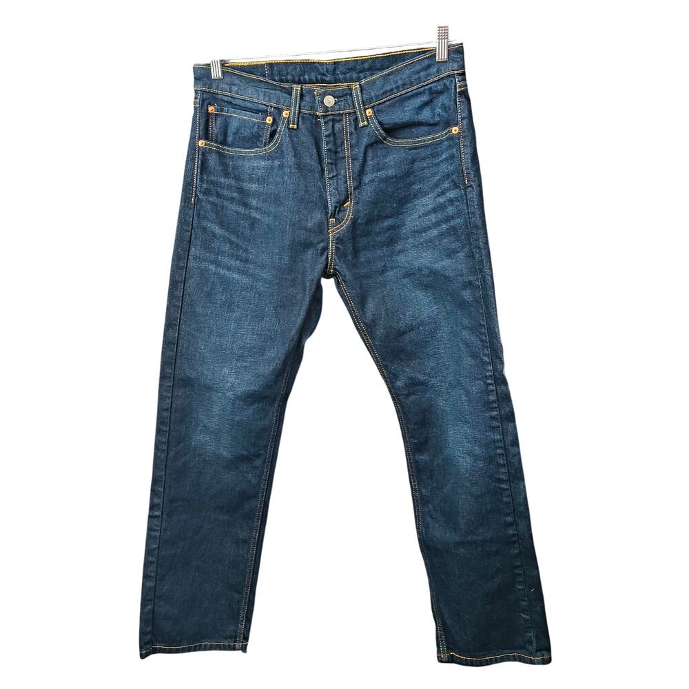 Levis 505 34 x 30 Dark Wash Jeans